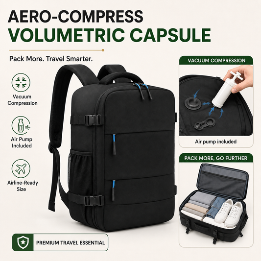 Aero-Compress Volumetric Capsule