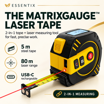 The MatrixGauge™ Laser Tape