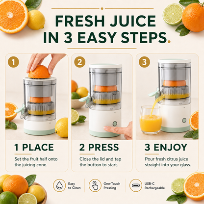 The Citrus Drift™ – Fresh Citrus Juice at the Press of a Button