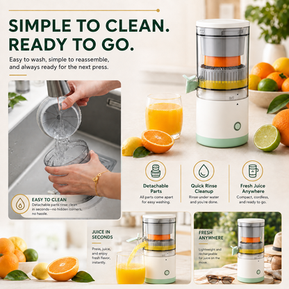 The Citrus Drift™ – Fresh Citrus Juice at the Press of a Button