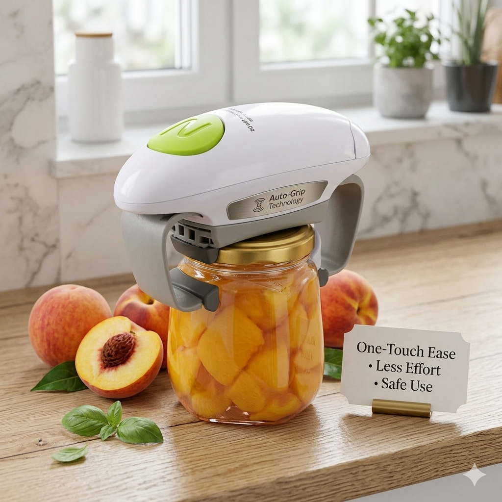 Electric Can Opener | Practical Automatic Jar Bottle Openers