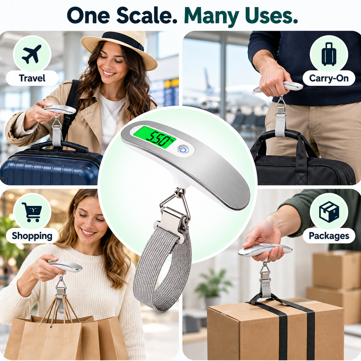 Lenvora - Precision Travel Weight Gauge
