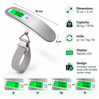 Lenvora - Precision Travel Weight Gauge