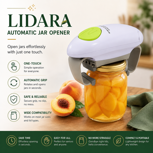 The Lidara - One-Touch Lid Release System
