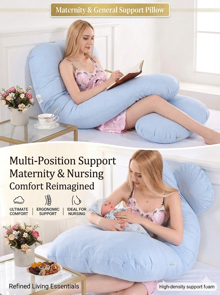 Pregnant Maternity Cushion | Sleeping Pillows for Pregnant Women