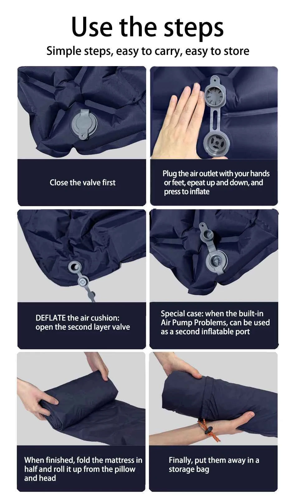 Outdoor Camping Inflatable Mattress