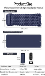 Outdoor Camping Inflatable Mattress