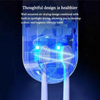 Smart UVC Toothbrush Sanitizer| Wall Mount Digital Display