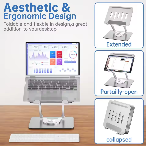 360° Rotatable Adjustable Laptop Stand