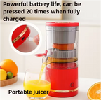 Portable Electric Citrus Juicer – USB-Rechargeable Freshness On-the-Go