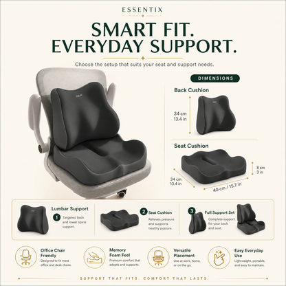 The Stratus Support™ – Support Your Back & Hips While Sitting