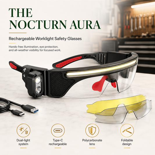 The Nocturn Aura – Light Up Close Work Hands-Free