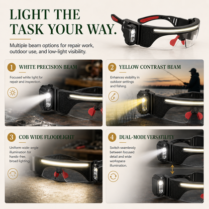 The Nocturn Aura – Light Up Close Work Hands-Free