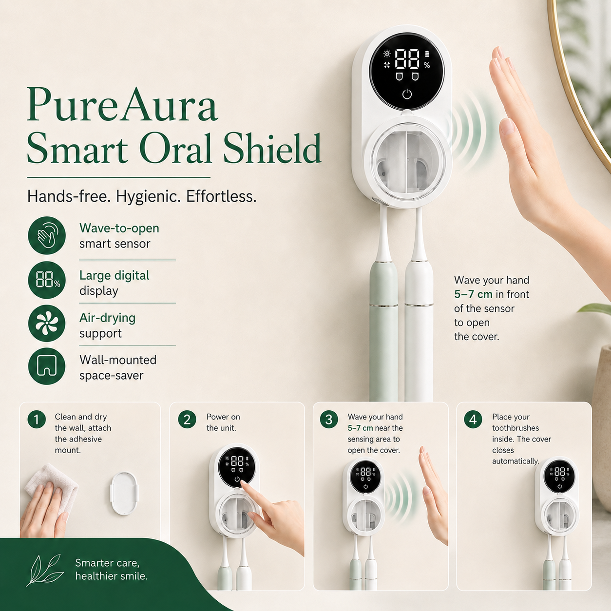 PureAura Smart Oral Shield