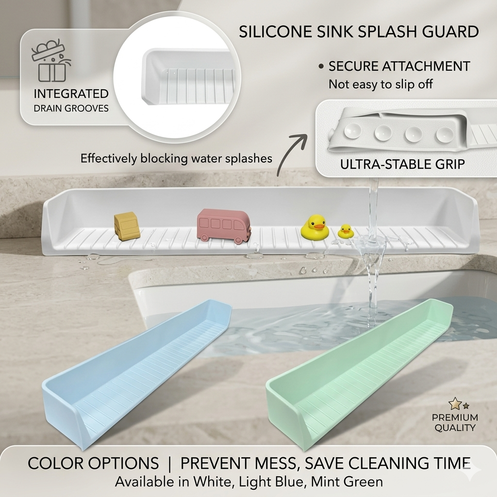 Bathtub Splash Guard For Kids