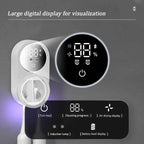 Smart UVC Toothbrush Sanitizer| Wall Mount Digital Display