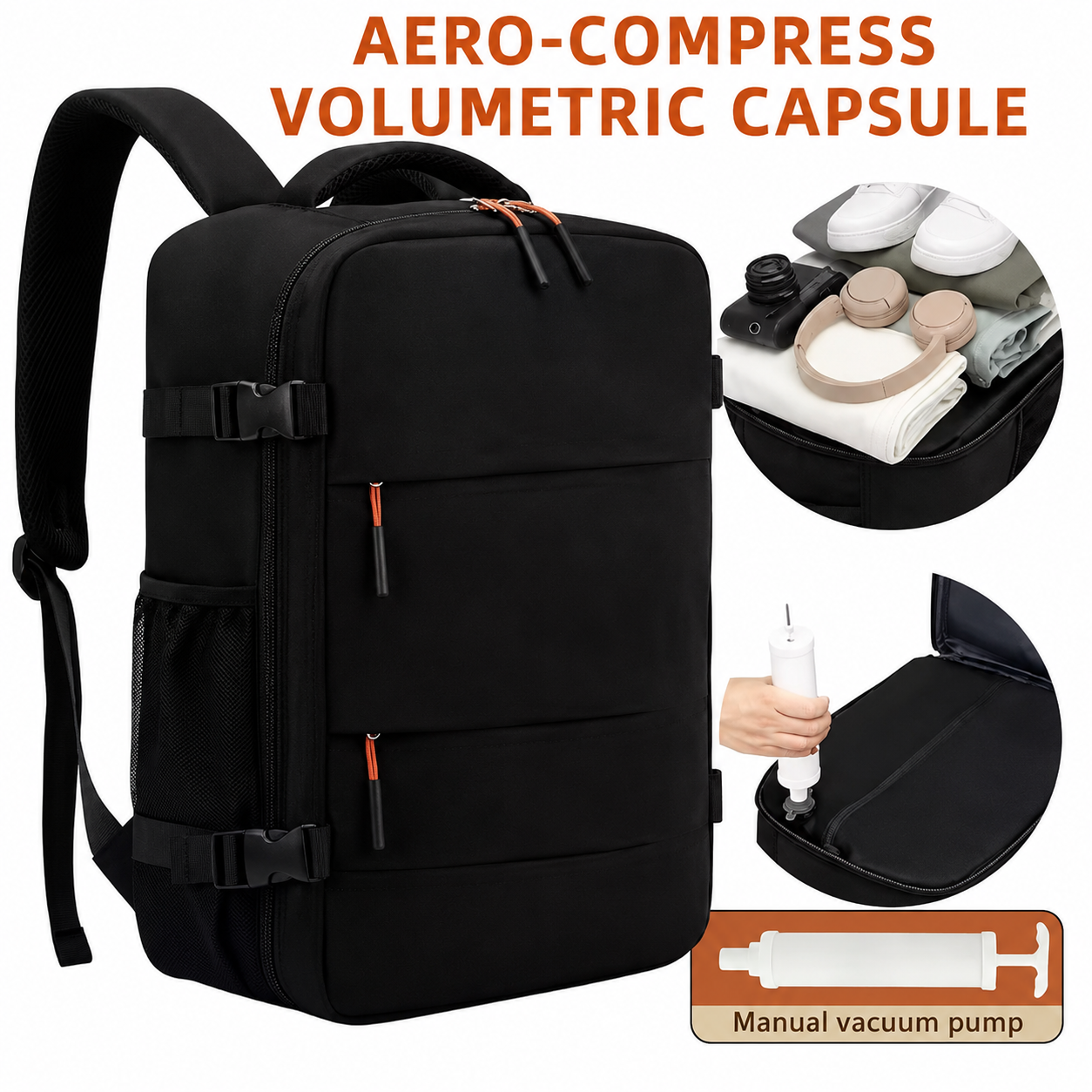 Aero-Compress Volumetric Capsule