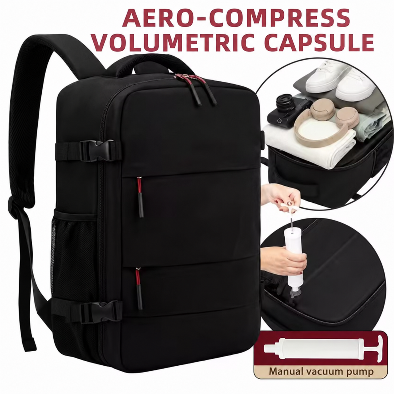 Aero-Compress Volumetric Capsule