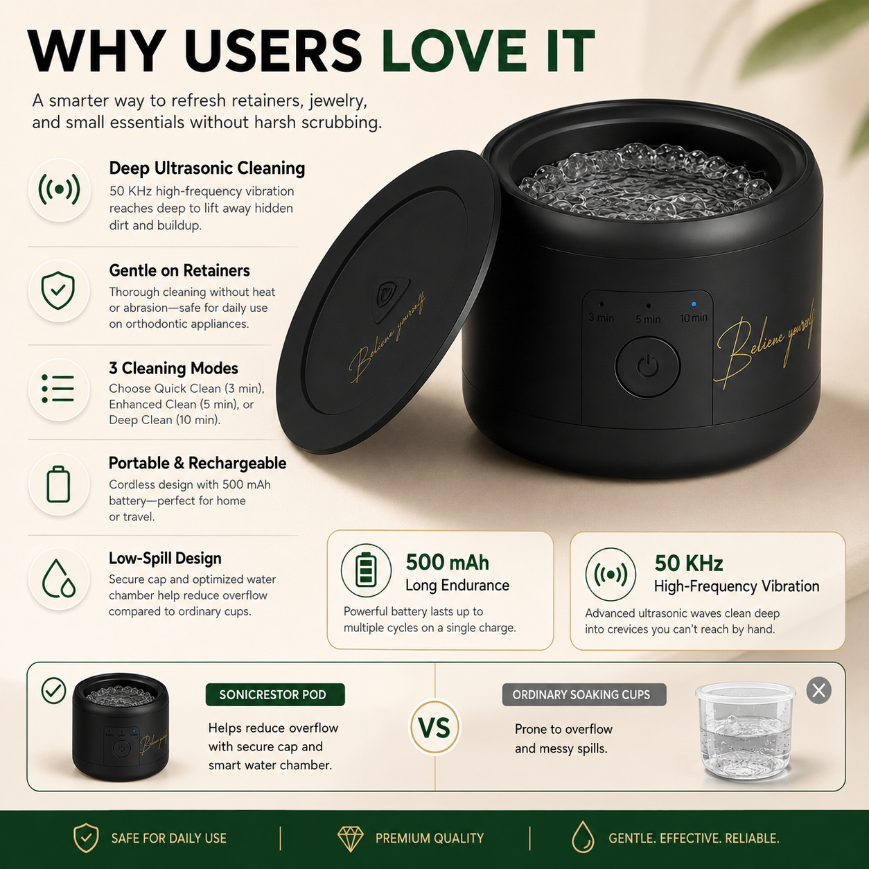 SonicRestor Deep Cleansing Pod